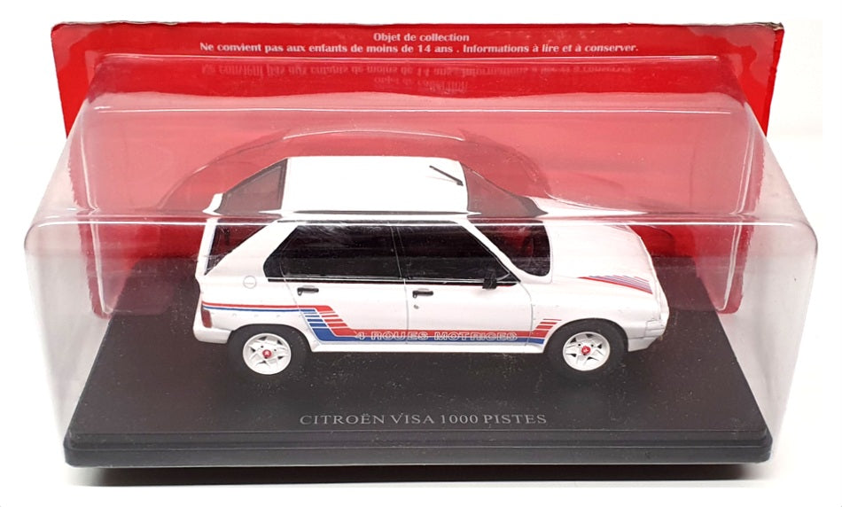 Hachette 1/24 Scale Diecast G111V019 - Citroen Visa 1000 Pistes - White