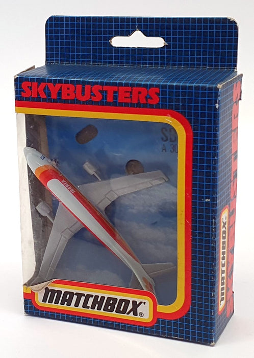 Matchbox Skybusters Appx 8cm Long SB-28 - A 300 Airbus Aircraft IBERIA