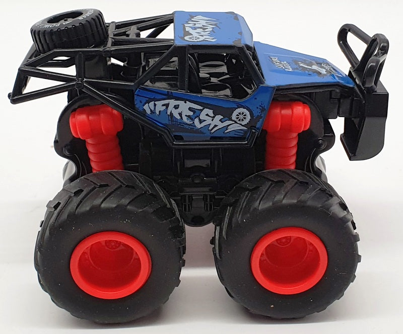 Kandy Toys 12cm Long TY3509 - Rock Crawlers 4WD Power Friction Power - Blue