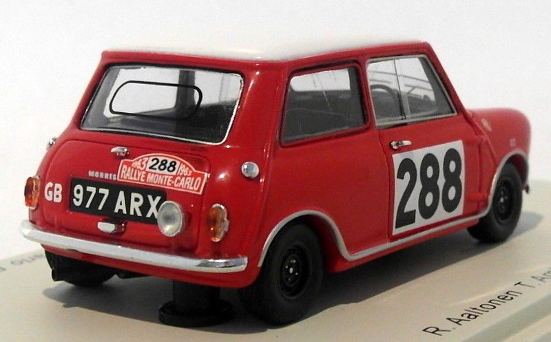 Spark Models 1/43 Scale Resin S1187 - Morris Cooper #288 3rd Monte Carlo 1963