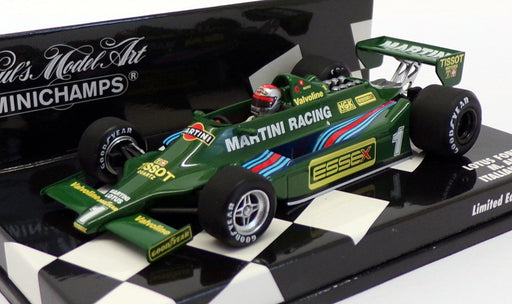 Minichamps 1/43 Scale 400 790101 F1 Lotus Ford 79 Andretti Italy GP 1979
