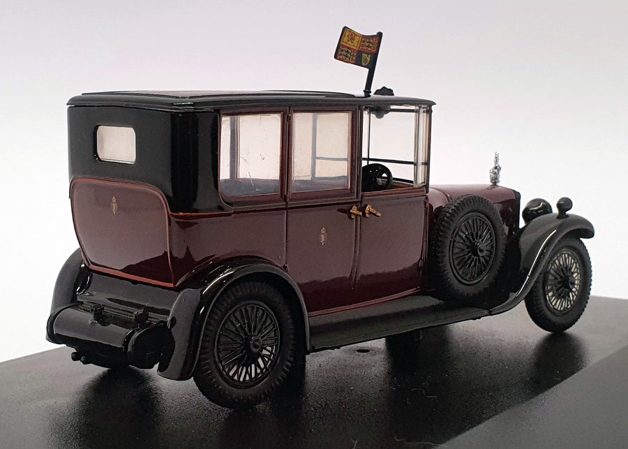 Oxford Diecast 1/43 Scale RD001 - 1929 Daimler King George V - Claret/Black