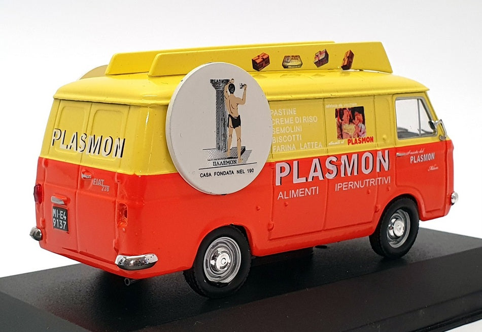 Altaya 1/43 Scale AL7921T - 1967 Fiat 238 Plasmon - Yellow/Orange