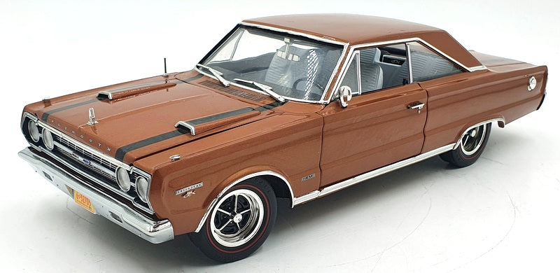 Diecast Promotions 1/18 Scale DC1822L - 1967 Plymouth GTX Orange With Case
