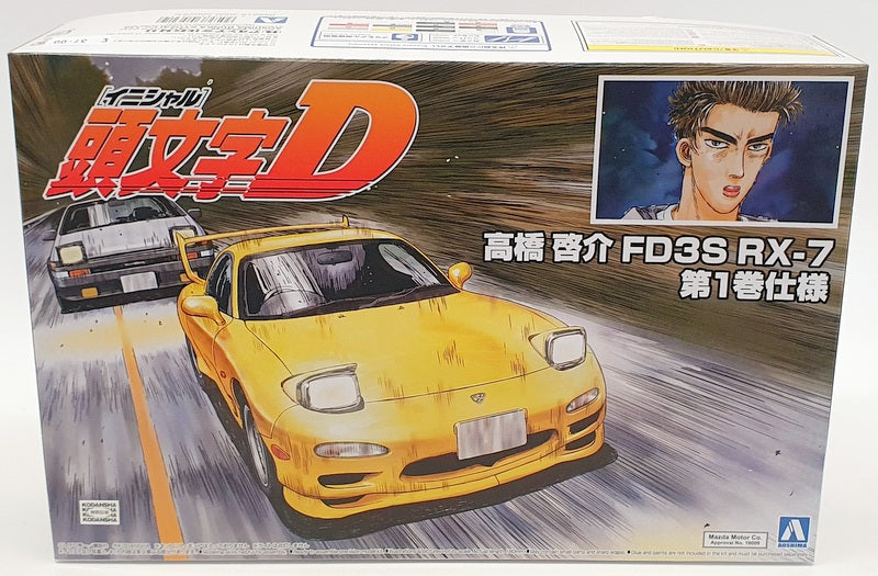 Aoshima 1/24 Scale Model Car Kit 56219 - Takahashi Keisuke FD3