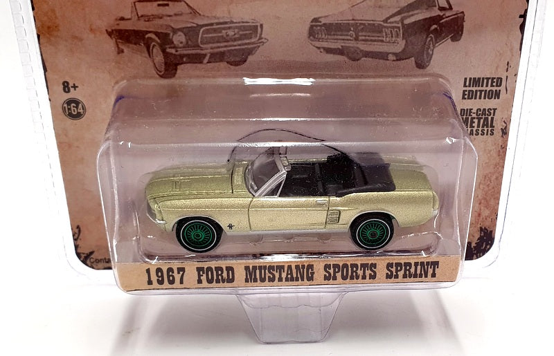 Greenlight 1/64 Scale Diecast 30215 - 1967 Ford Mustang Sports Sprint Chase