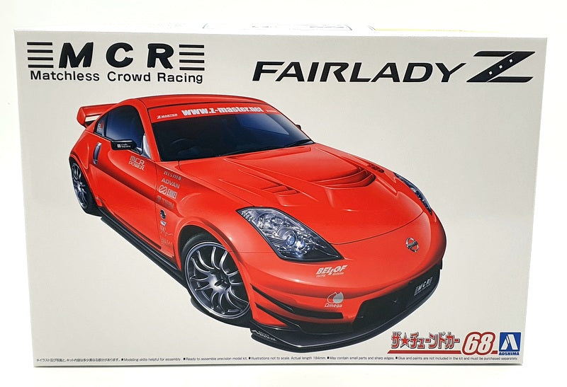 Aoshima 1/24 Scale Model Kit 68 - Nissan Fairlady Z MCR