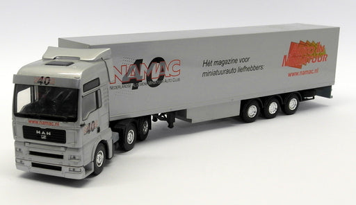 Lion Toys 1/50 Scale - Jim078 M.A.N Truck - 40 year NAMAC Magazine for Model Cars