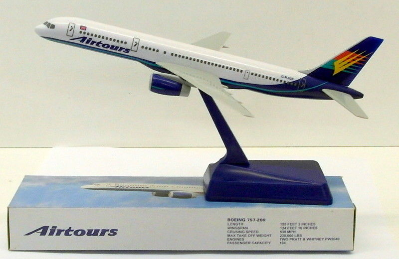 Unbranded Appx 25cm Long 107 - Boeing 757-200 Airtours - Snap Together Model