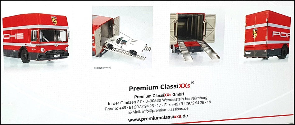 Premium Classixxs 1/43 Scale 12204 - Mercedes Benz Transporter BMW - White