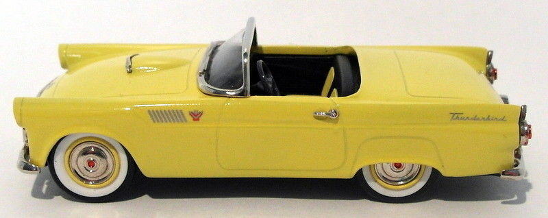 1/43 MATCHBOX PLATINUM SERIES 1955 FORD THUNDERBIRD YELLOW AS NEW 1/43 MATCHBOX PLATINUM SERIES 1955 FORD THUNDERBIRD YELLOW AS NEW