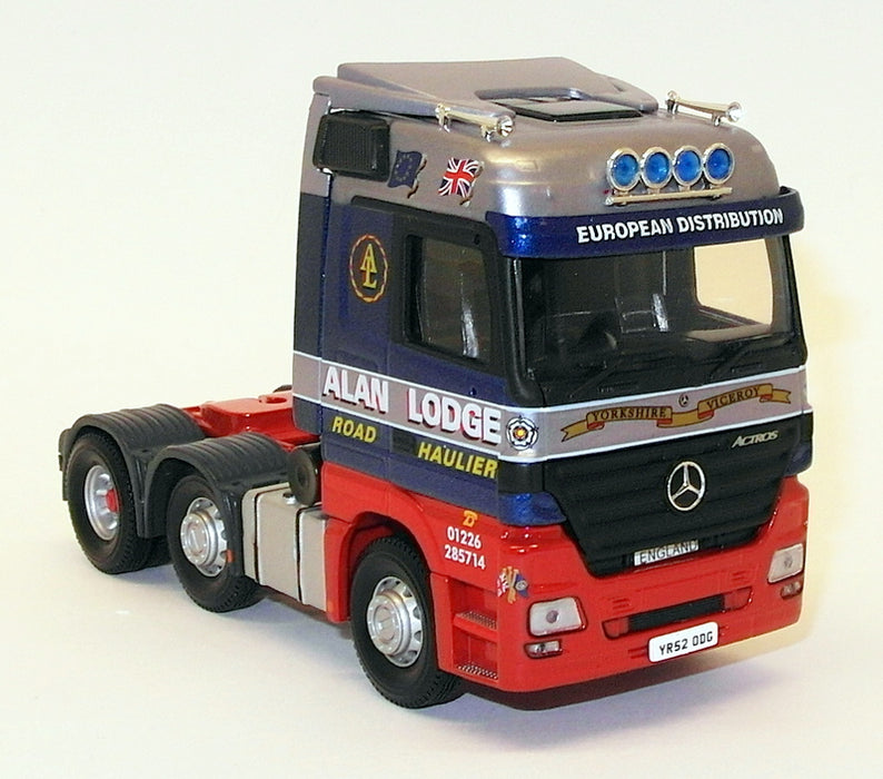 Corgi 1/50 Scale Model CC13810 - Mercedes Benz Actros - Alan Lodge Haulage