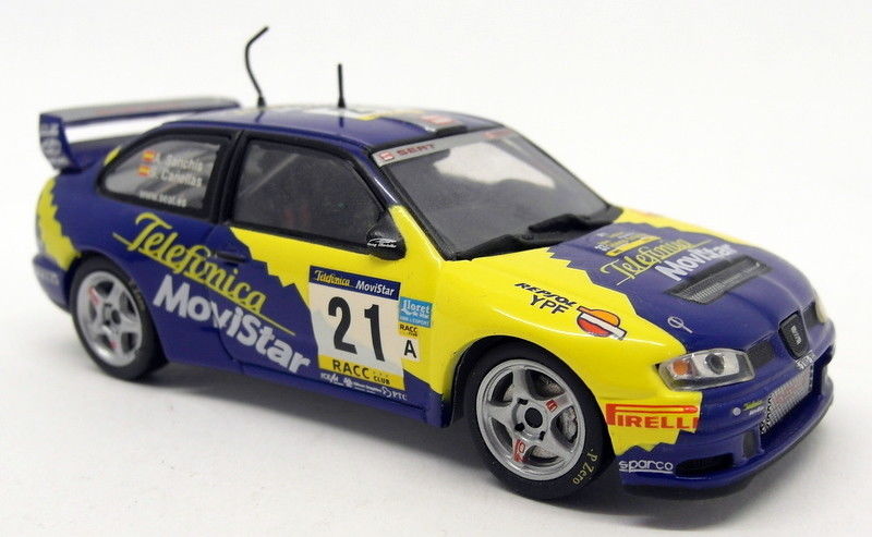 Ixo 1/43 Scale Diecast 17APR2018K Seat Cordoba Rallye Costa Brava