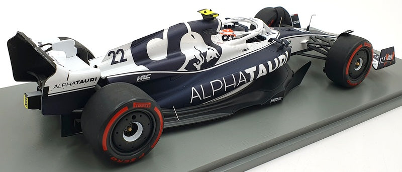 Spark 1/18 Scale 18S757 F1 Alpha Tauri AT03 Bahrain GP 2022 Tsunoda #22