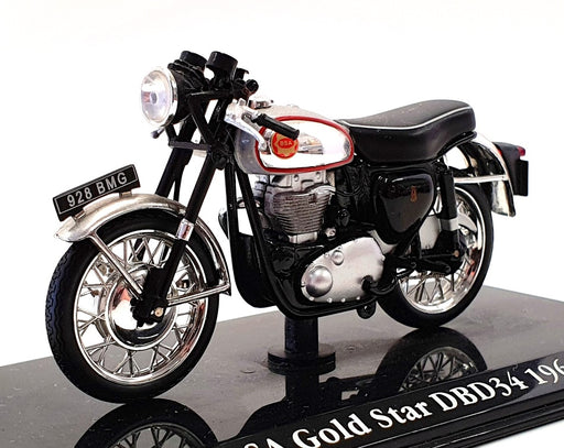 Atlas Editions 1/43 Scale 4 658 104 - BSA Gold Star DBD34 Motorbike