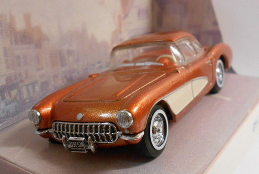 Dinky 1/43 Scale Diecast Model DY-23B CHEVEROLET CORVETTE ORANGE