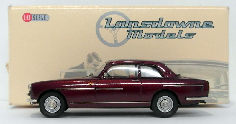 Lansdowne Models 1/43 Scale LDM80X - 1972 Bristol 411 S2 WMTC 2010 - Met Maroon