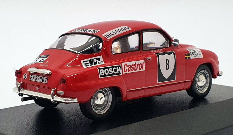 Ixo 1/43 Scale CIXJ000008 - Saab 96V4 Sweden Rally 1972 - #8 Blomqvist/Hertz
