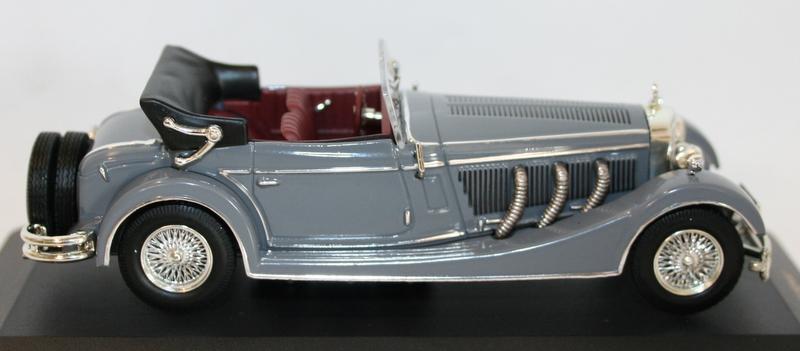 Ixo 1/43 Scale - MUS044 - Mercedes Benz SS 1933 - Grey