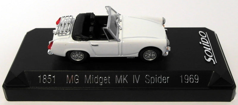 Solido 1/43 Scale Diecast 1851 - MG Midget MkIV - White