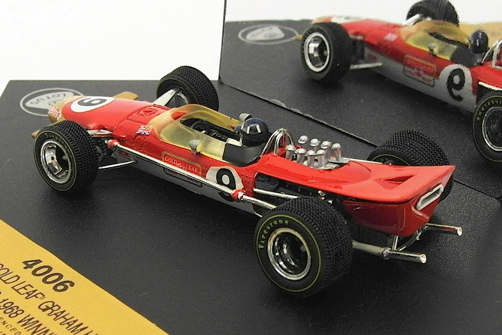 Quartzo 1/43 Scale 4006 - Lotus 49B Gold Leaf G.Hill 1st Monaco GP 1968