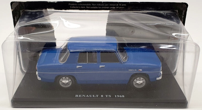 Altaya 1/24 Scale Model Car 1901IR4 - 1968 Renault 8 TS - Blue