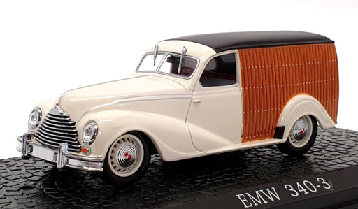 Atlas Editions 1/43 Scale 7 167 112 - EMW 340-3 Van - Ivory/Brown/Black
