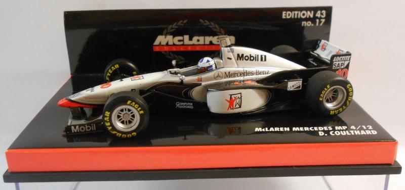 Minichamps F1 1/43 Scale - 530 974310 McLAREN MERCEDES D.COULTHARD