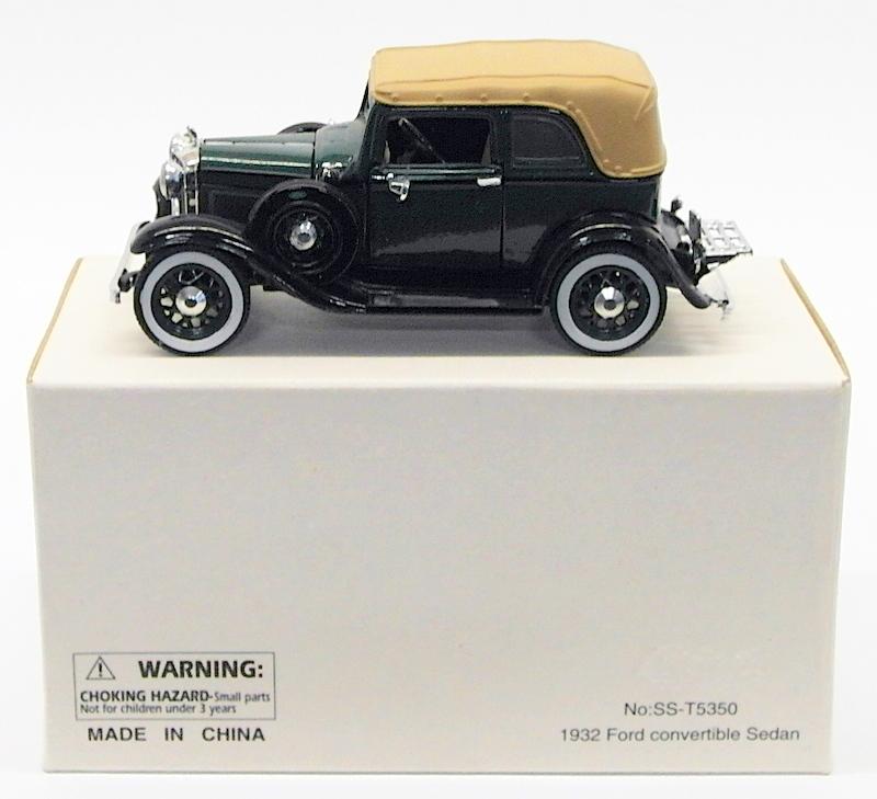National Motor Museum Mint 1/32 Scale SS-T5350 - 1932 Ford Convertible Sedan