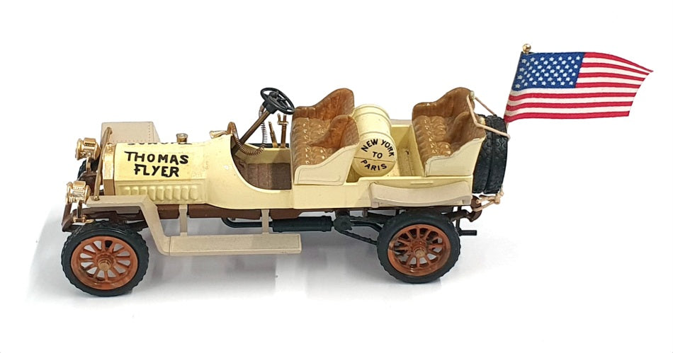 Rio 1/43 Scale 47 - Thomas Flyer 1908 Rallye New York-Paris - Ivory/Brown