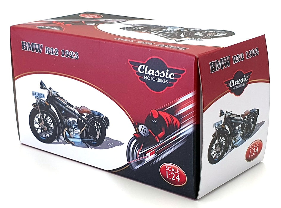 Atlas Editions 1/24 Scale 4 658 124 - 1923 BMW R32 Motorbike - Black