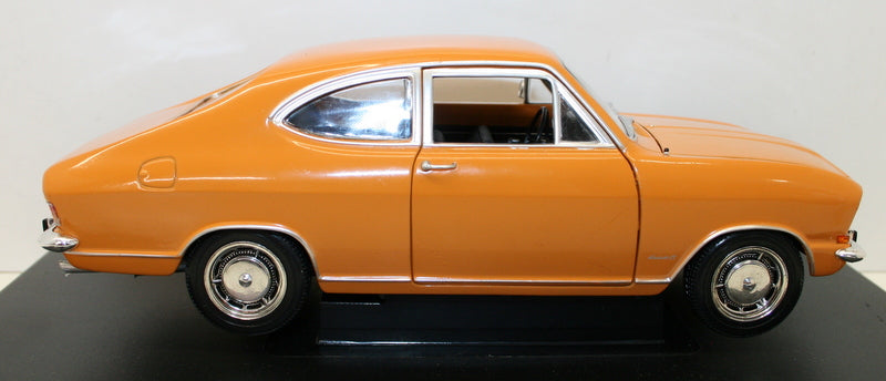 Revell 1/18 Scale Diecast 08430 - Opel Kadett LS Coupe - Mustard Orange