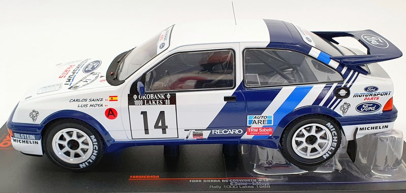 IXO Models 1/18 18RMC045A - Ford Sierra RS Cosworth #14 Rally 1000 Lakes 1988