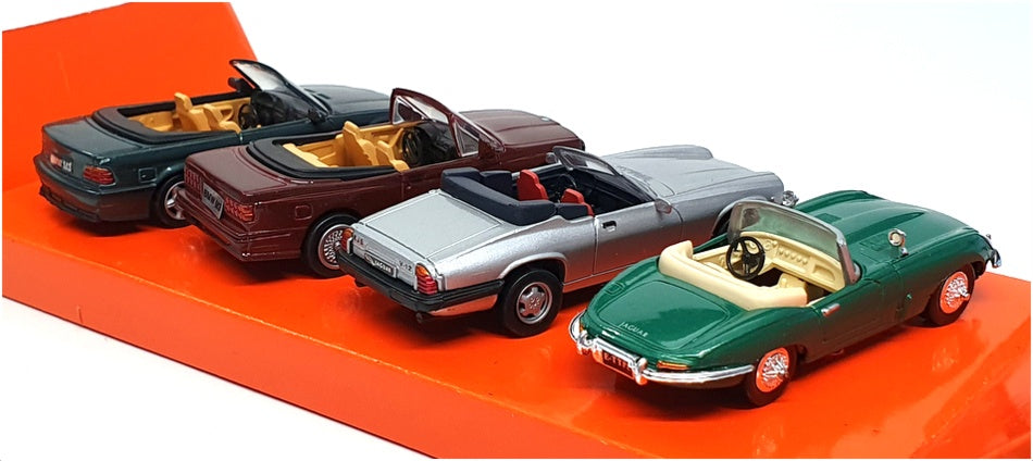 New-Ray 1/43 Scale Diecast 48715 - Jaguar BMW 4 Piece Set