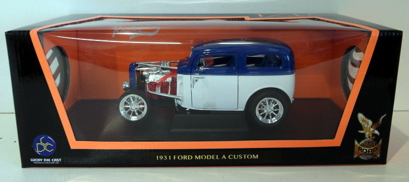 Lucky Diecast 1/18 Scale 92849 1931 Ford Model A Custom Blue / White