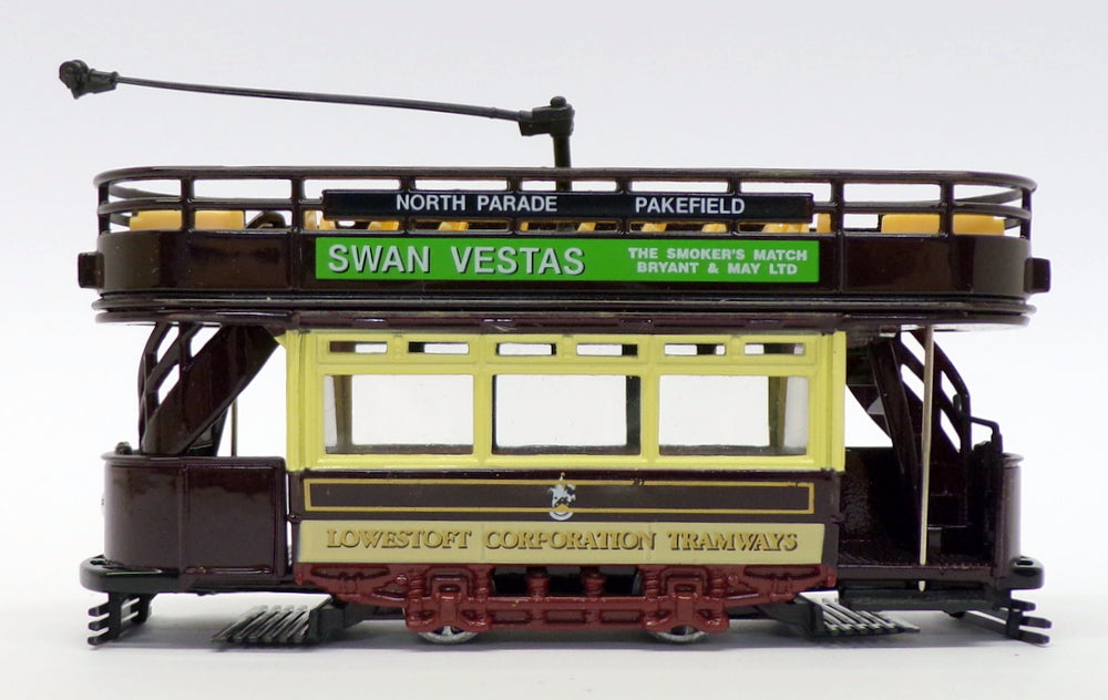 Corgi 1/76 Scale Diecast 98150 - Open Top Tram Car - Lowestoft