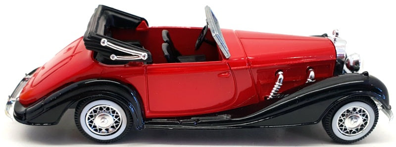 Solido 1/43 Scale Model Car AFF2161 - 1939 Mercedes Benz 540K - Red/Black