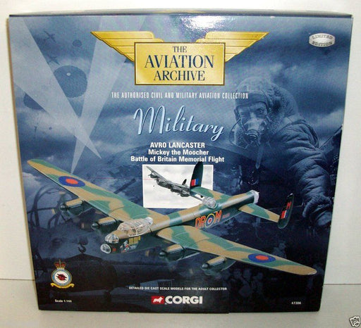 CORGI 1/144 47306 AVRO LANCASTER MICKEY THE MOOCHER BATTLE OF BRITAIN MEMORIAL