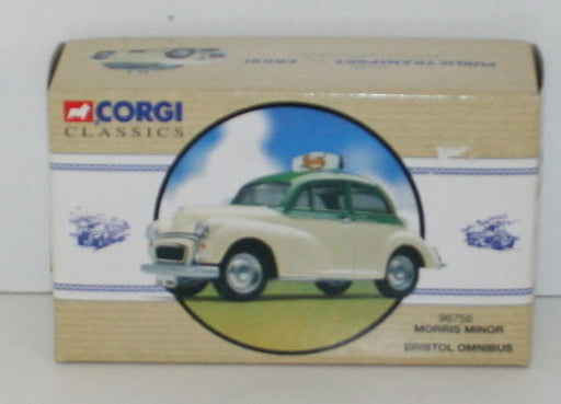 CORGI CLASSICS 96756 - MORRIS MINOR - BRISTOL OMNIBUS