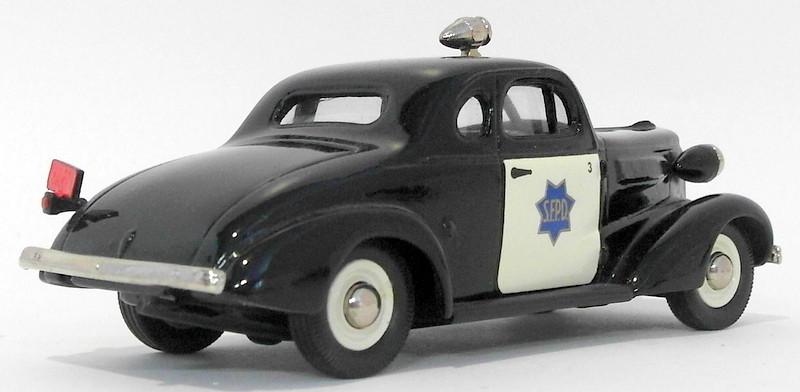 Brooklin 1/43 Scale BRK4  - 1937 Chevrolet Police SFBBC Special 1991 1 Of 300