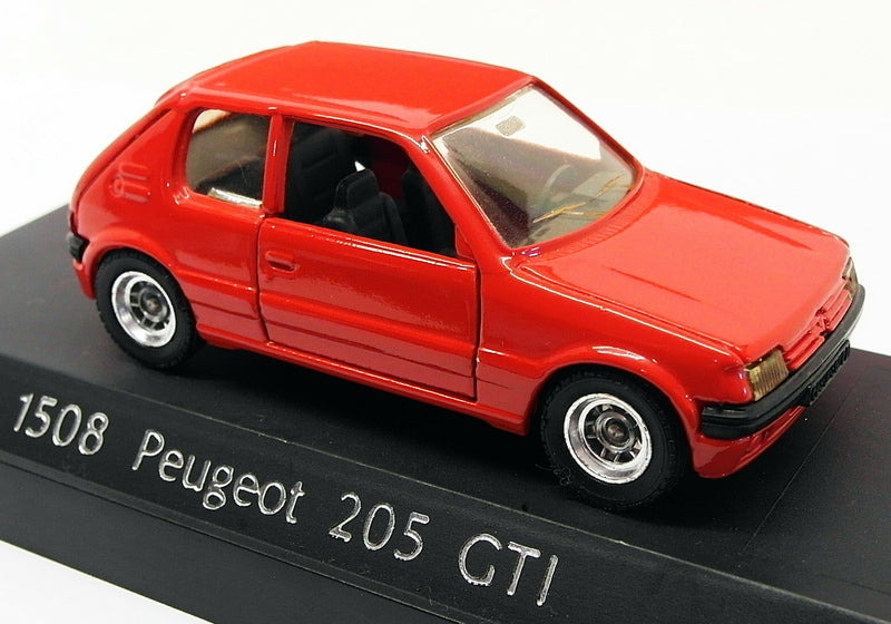 Solido 1/43 Scale Diecast Model Car 1508 - Peugeot 205 GTI - Red