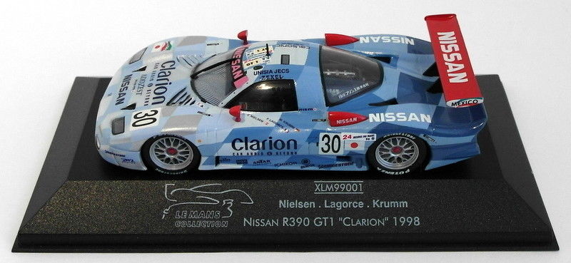 Onyx 1/43 Scale XLM99001 - Nissan R390 - #30 LM 1998 Nielsen Lagorce Krumm