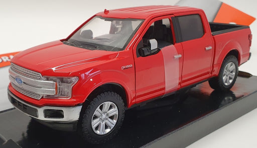 Motor Max 1/27 Scale 79363 - 2019 Ford F-150 Lariat Crew Cab - Red