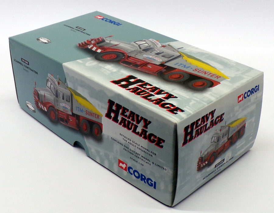 Corgi 1/50 Scale Model Truck CC12302 - Scammell Contractor - Sunters