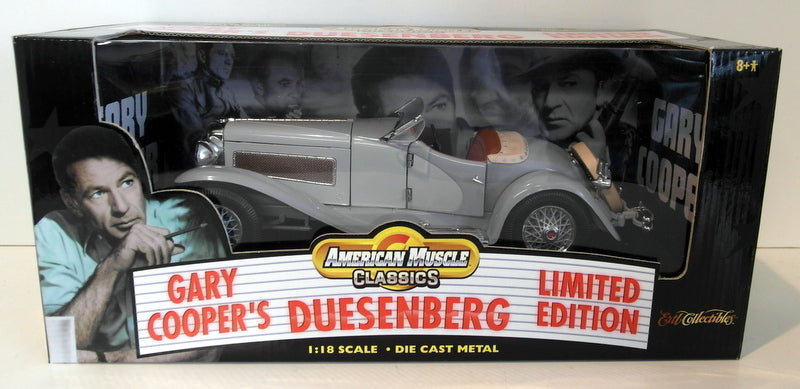 Ertl 1/18 Scale diecast - 07963 Gary Cooper's Duesenberg Limited Edition