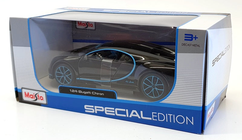 Maisto 1/24 Scale Model Car 31514BK - Bugatti Chiron - Black