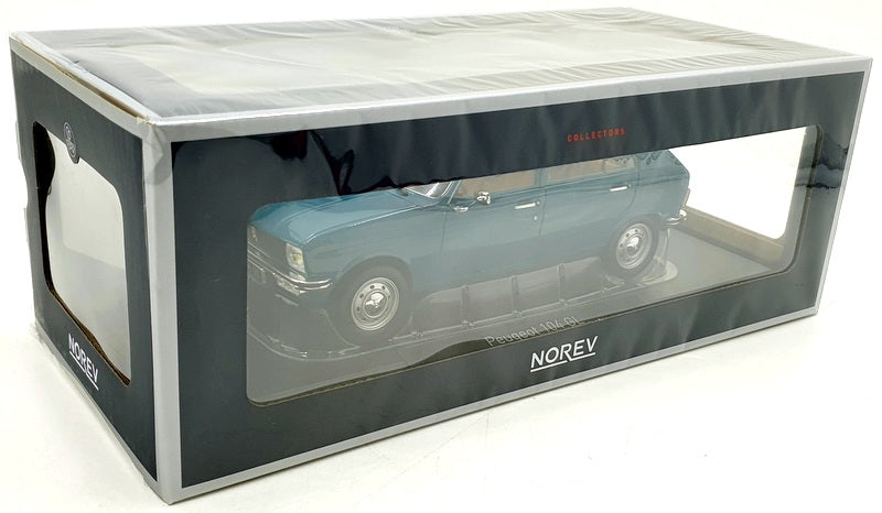 Norev 1/18 Scale 184900 - Peugeot 104 GL 1977 - Regence Blue
