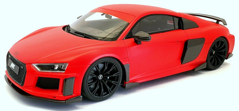 GT Spirit 1/18 Scale Model Car GT282 - 2019 Audi R8 ABT - Matt Red