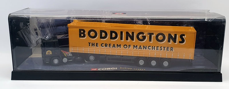 Corgi 1/50 Scale Diecast - 75202 ERF Curtainside Boddingtons + Case