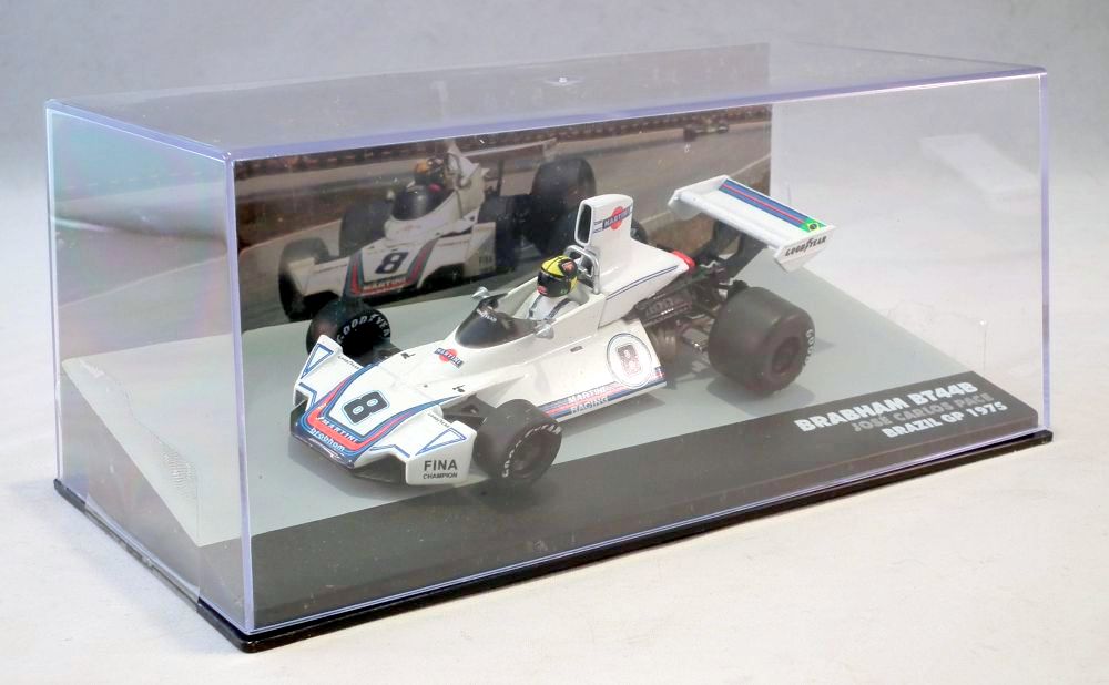 Atlas Editions 1/43 Scale 21219A - F1 Brabham BT44B Brazil GP 1975 Pace